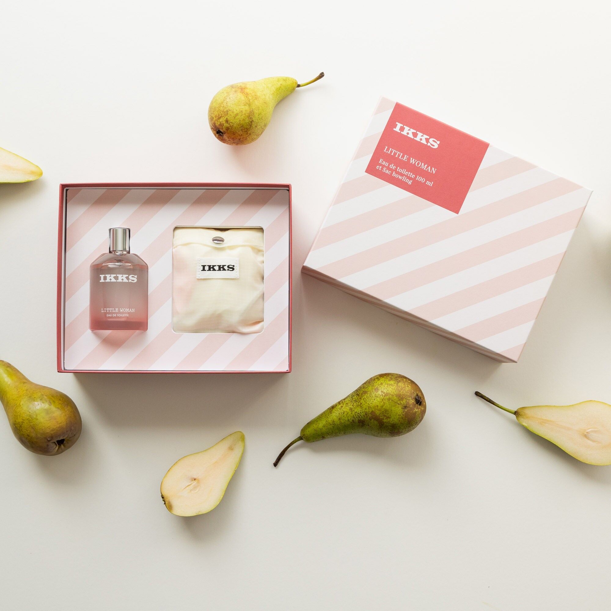 IKKS Little Woman „Mix&Match“ Geschenkset | 100 ml Eau de Toilette + Bowlingtasche