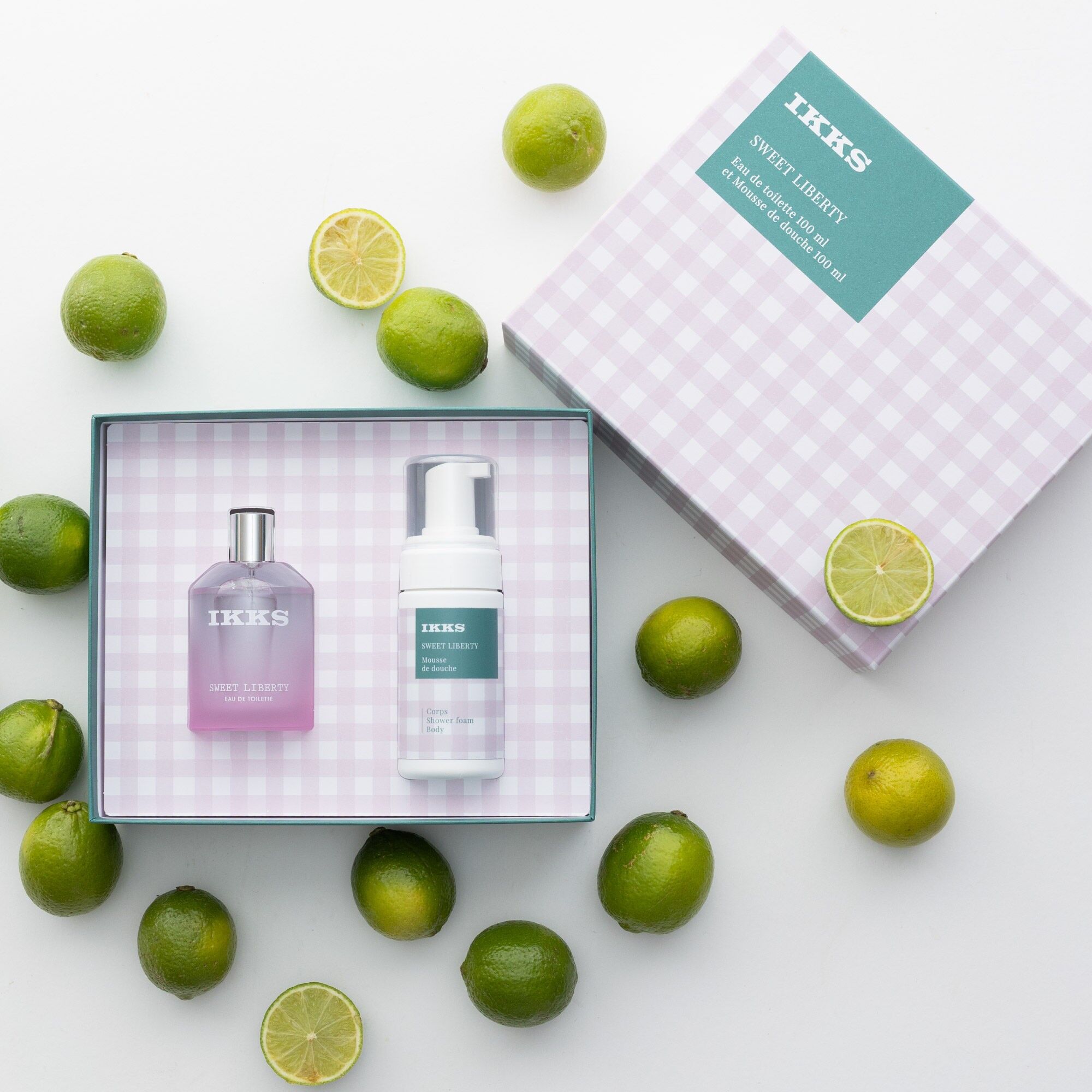 IKKS Sweet Liberty 'Mix&Match' Gift Set | 100ml Eau de Toilette + 100ml Shower Gel