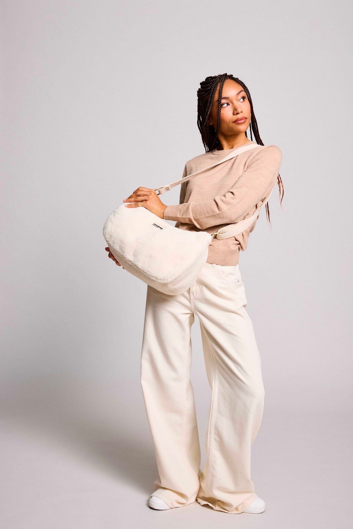 Sac Rosa Teddy Arctique