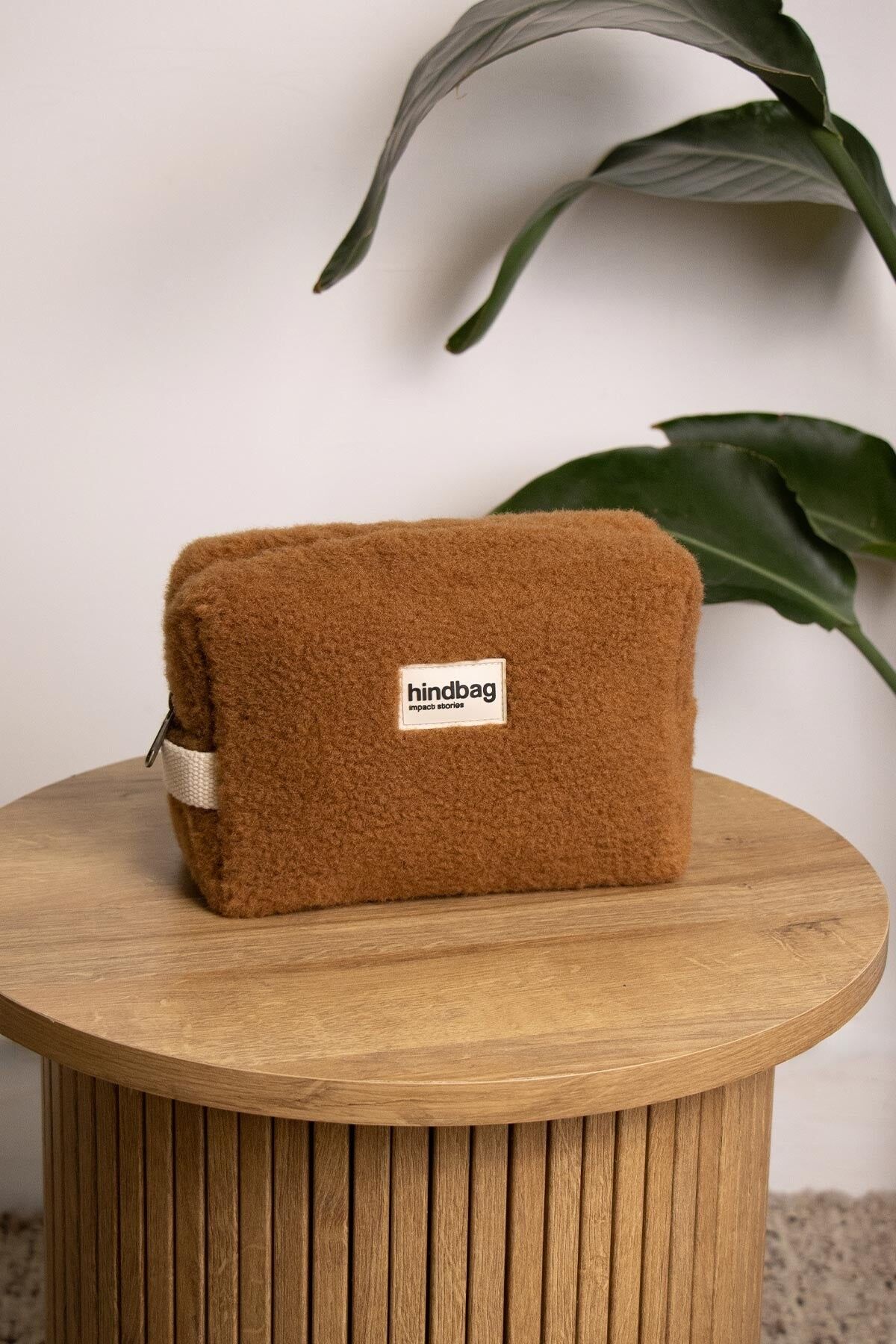 Borsa da toilette Leon Teddy Brown