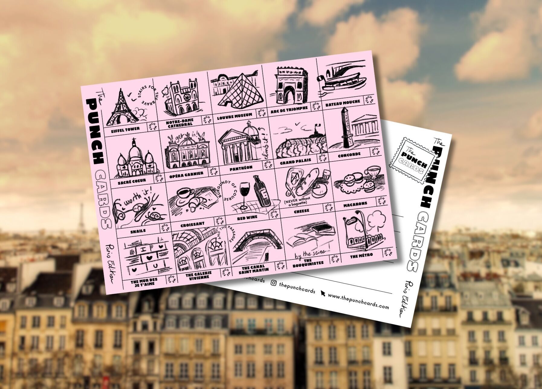 🩷 La Vie En Rose 🩷 PUNCHCARDSx1000