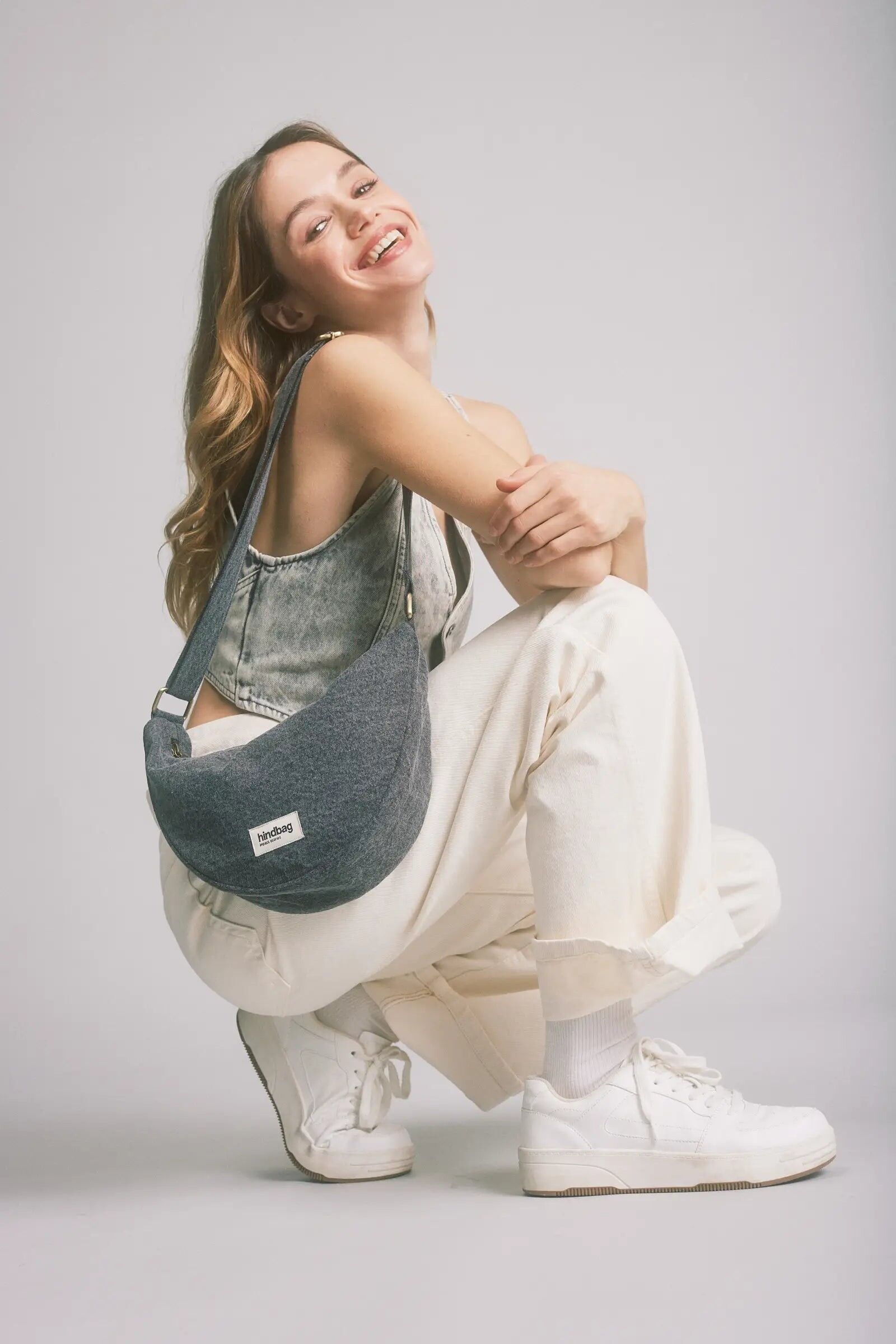 Marsupio Andrea Denim Grey