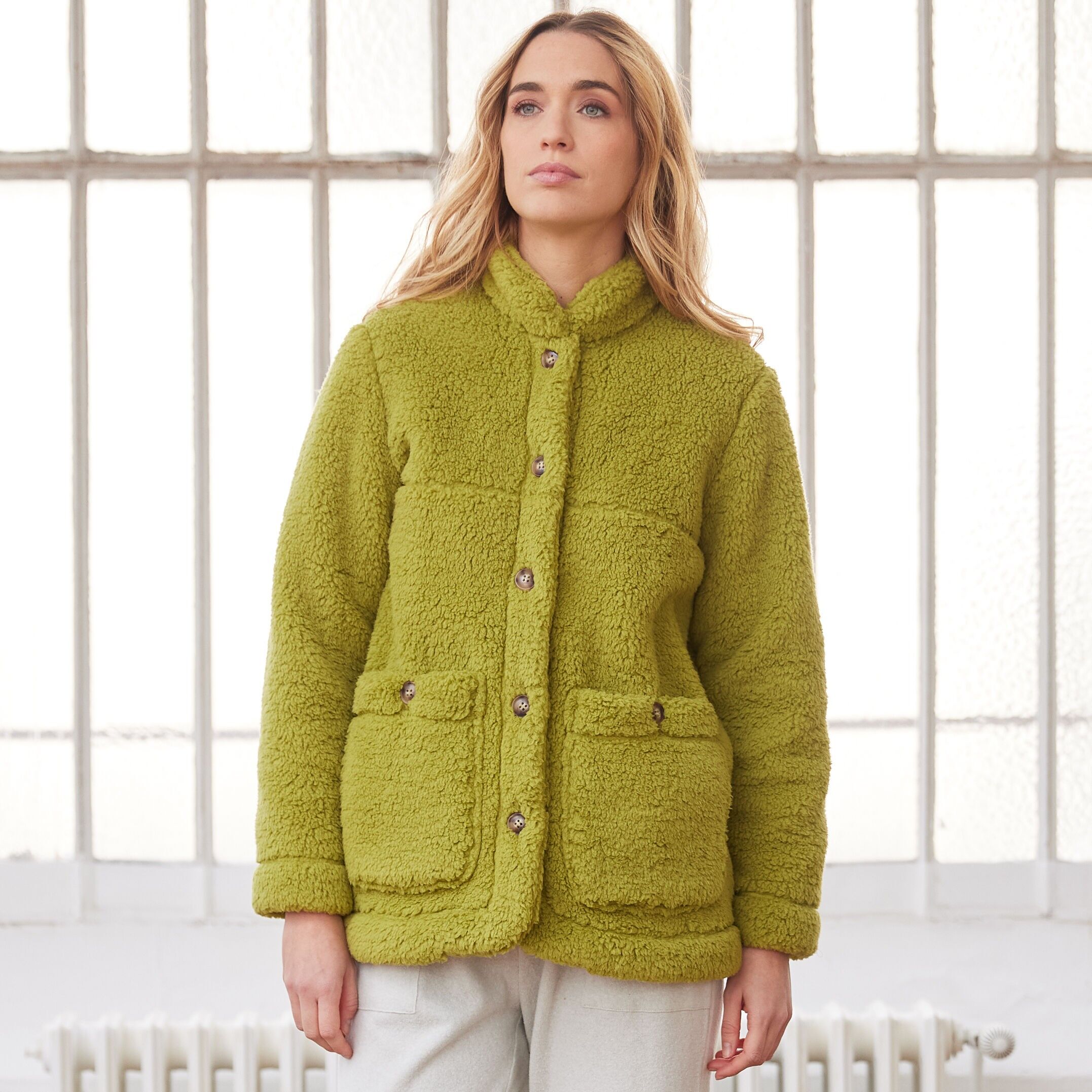 Veste Femme en Sherpa – CANAT – Réf. CA.RETR.VES