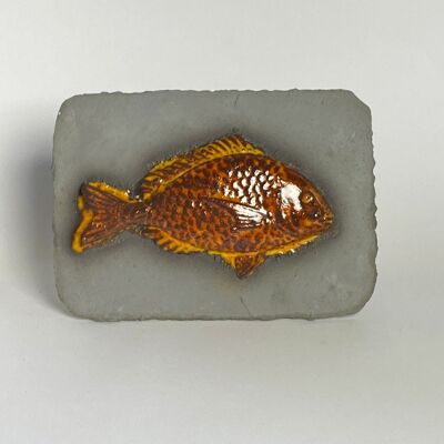 Fish Tile Orange