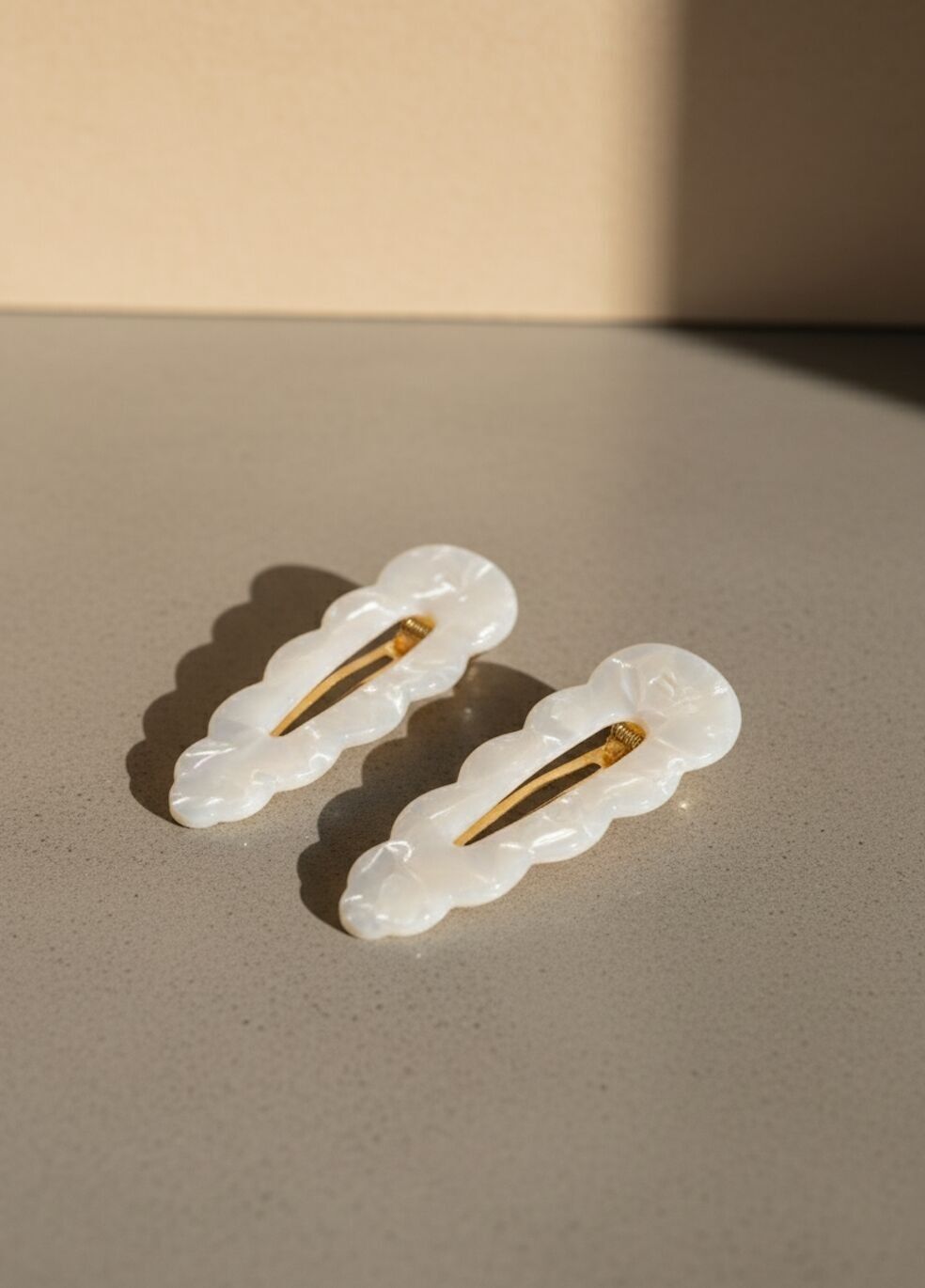 Fermagli per capelli Signature - Madreperla (coppia)