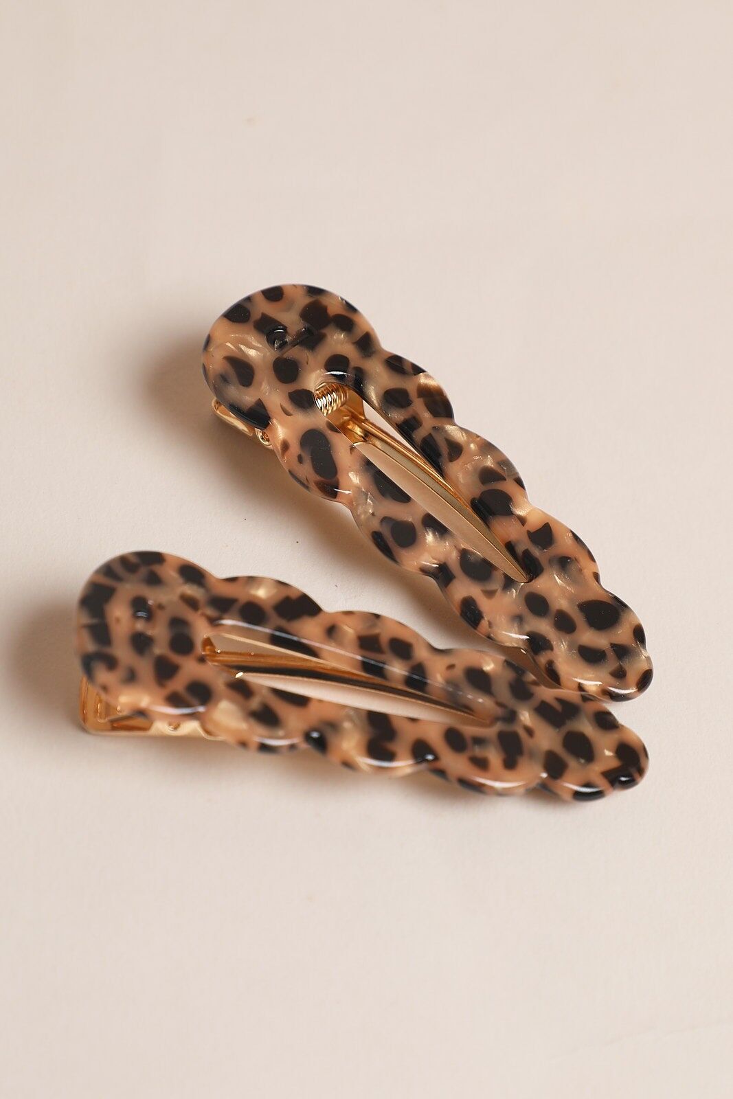Fermagli per capelli Signature - Leopardo (coppia)