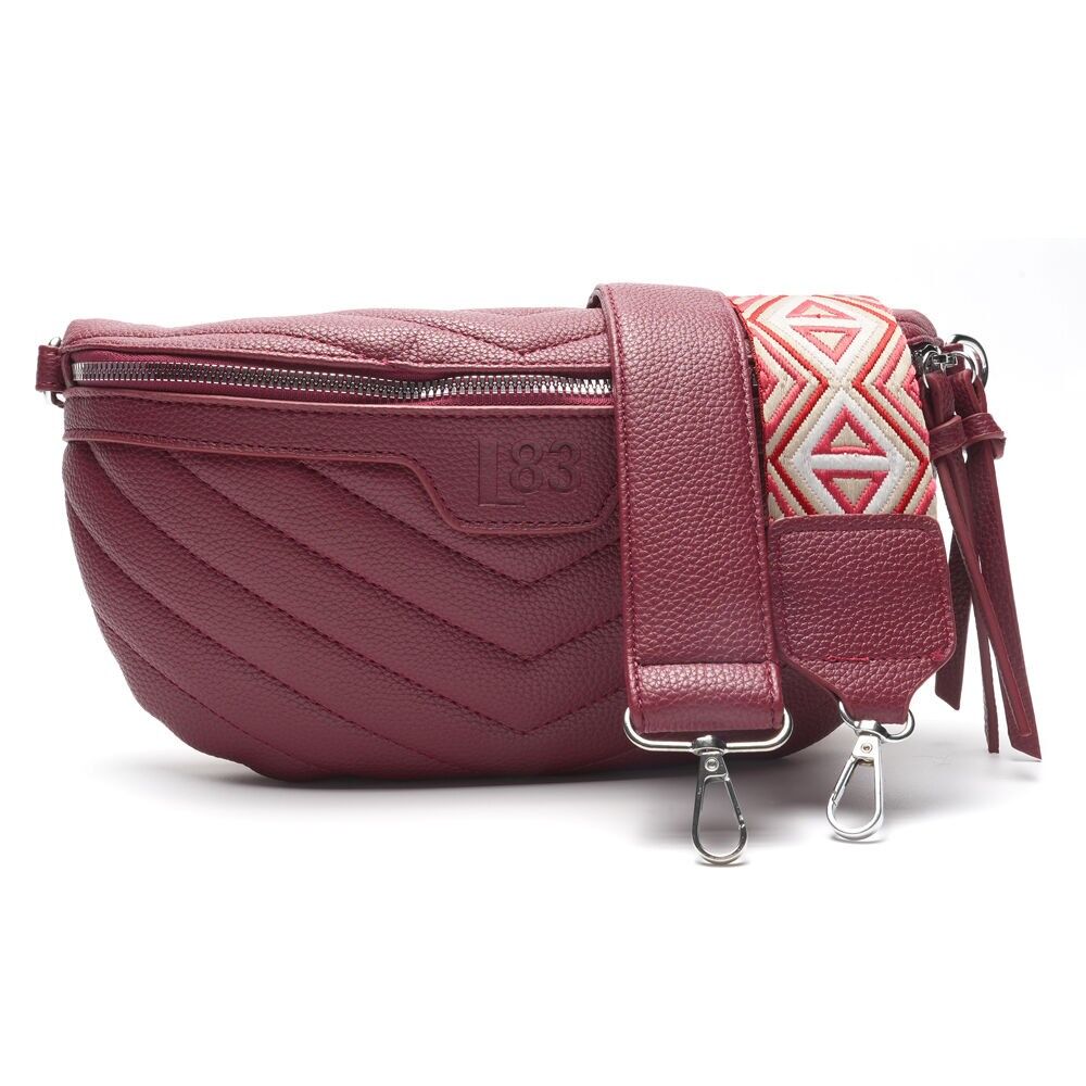 Borsa a tracolla Sam Bordeaux