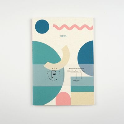 Fin studio-Flow Blue Notebook