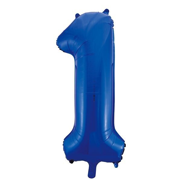 Foilballoon 34" n. 1 blu