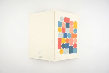 Fin Studio - Carnet coloré géométrique 6