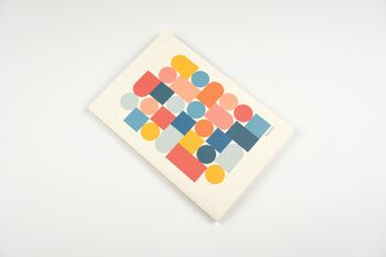 Fin Studio - Carnet coloré géométrique 7