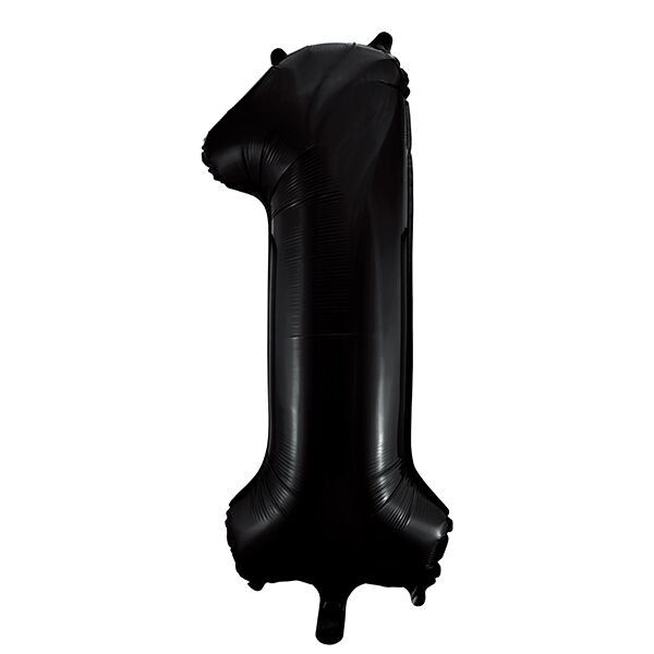 Folienballon 34" Nr. 2 schwarz