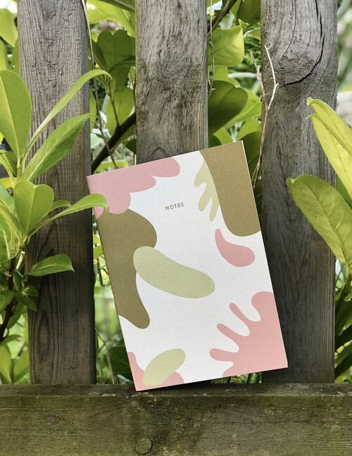 Fin Studio-Corals Green Notebook