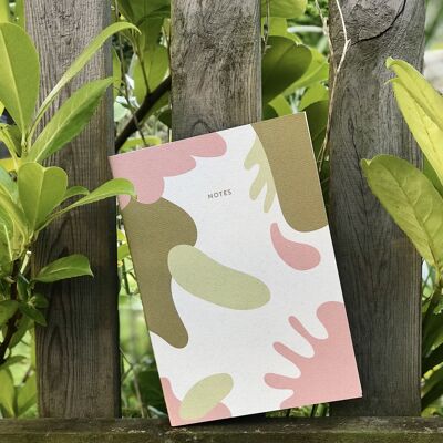 Fin Studio-Corals Green Notebook