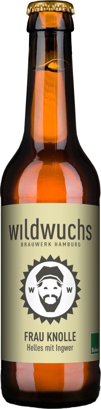 Frau Knolle – Birra chiara allo zenzero 0,33 l