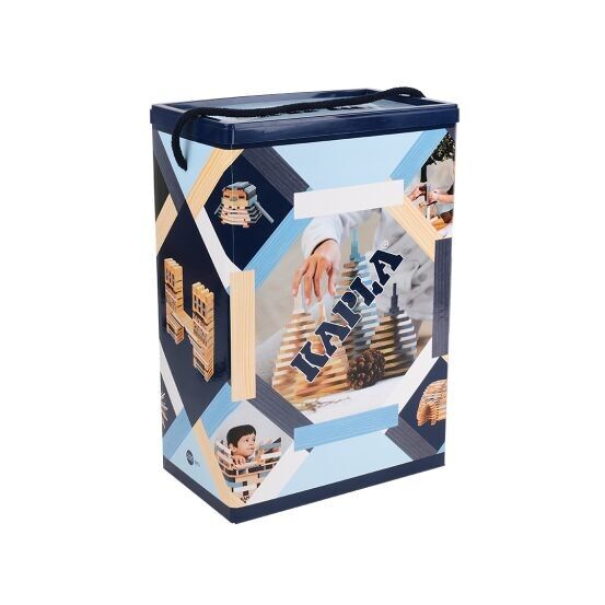 KAPLA - Barrel 200 - Edizione invernale Blu cielo, Blu scuro, Bianco, Natura