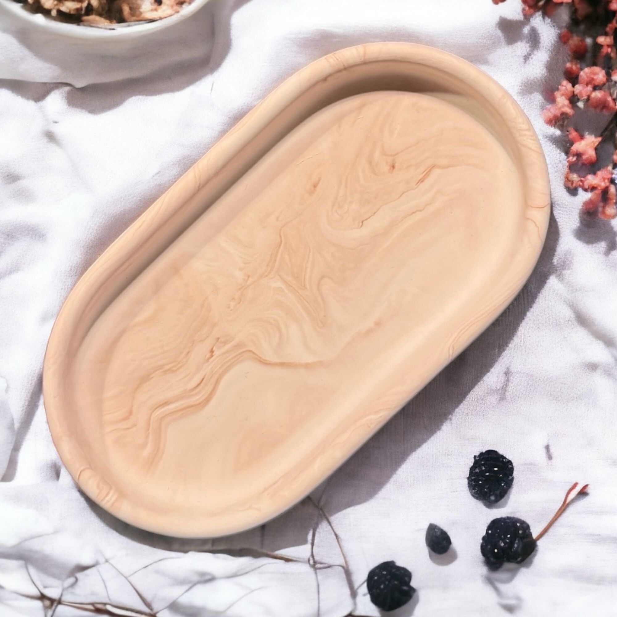 Vassoio fatto a mano - Luna