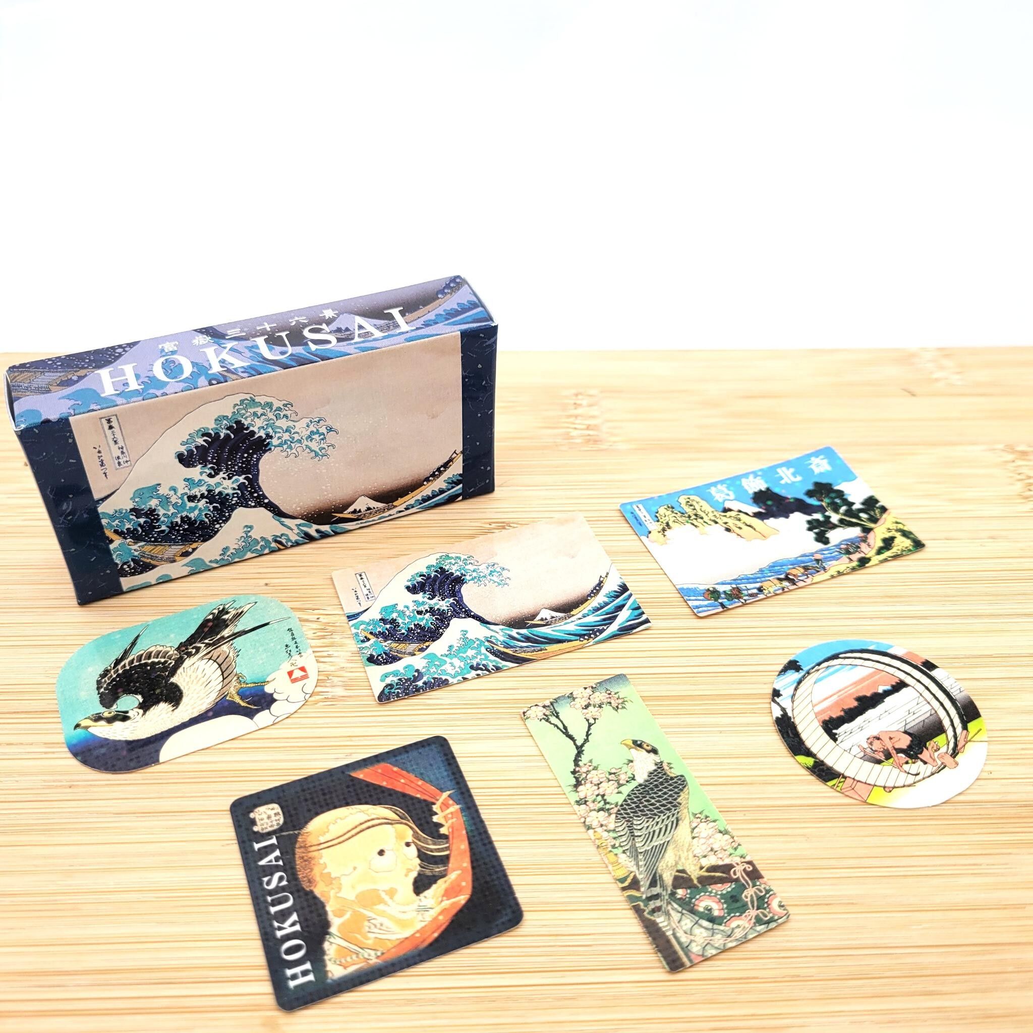 Japanische Stickersammlung - Hokusai