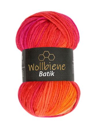 Wollbee batik dégradé laine à tricoter laine au crochet 100g 3