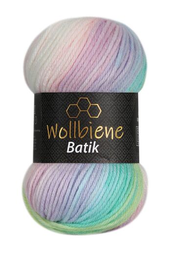 Wollbee batik dégradé laine à tricoter laine au crochet 100g 7