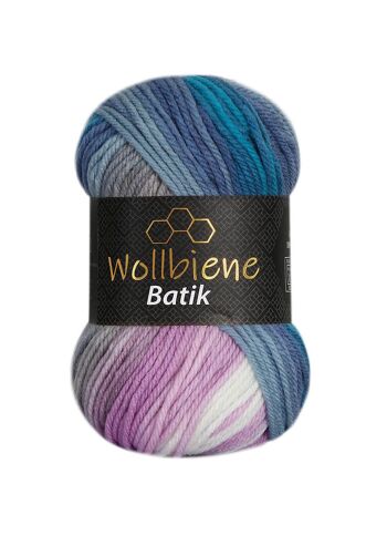 Wollbee batik dégradé laine à tricoter laine au crochet 100g 9