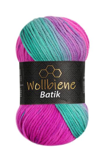 Wollbee batik dégradé laine à tricoter laine au crochet 100g 10