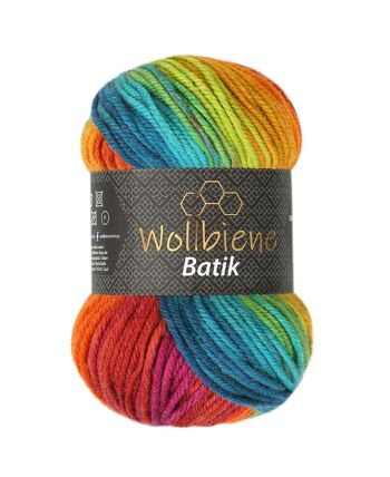 Wollbee batik dégradé laine à tricoter laine au crochet 100g 12