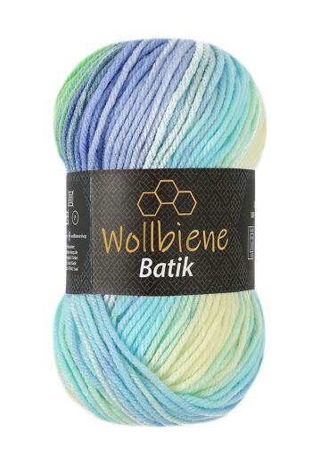 Wollbee batik dégradé laine à tricoter laine au crochet 100g 15