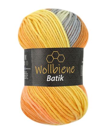 Wollbee batik dégradé laine à tricoter laine au crochet 100g 17