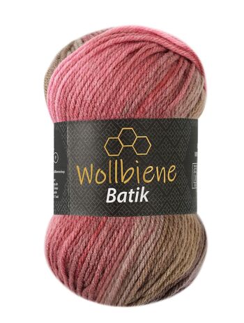 Wollbee batik dégradé laine à tricoter laine au crochet 100g 19