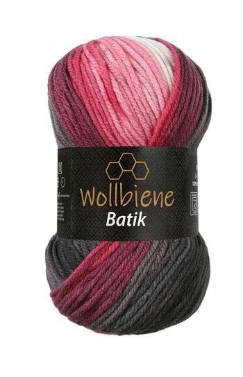 Wollbee batik dégradé laine à tricoter laine au crochet 100g 20