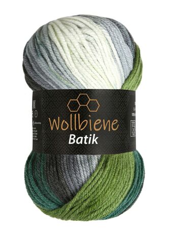 Wollbee batik dégradé laine à tricoter laine au crochet 100g 26