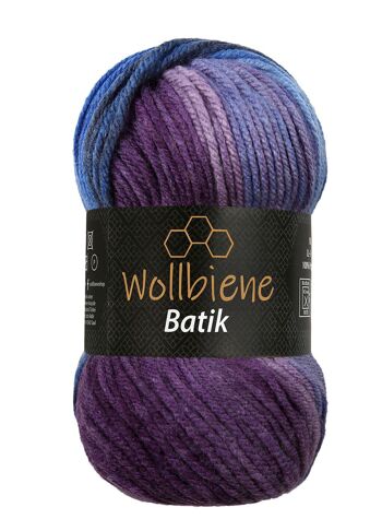 Wollbee batik dégradé laine à tricoter laine au crochet 100g 28