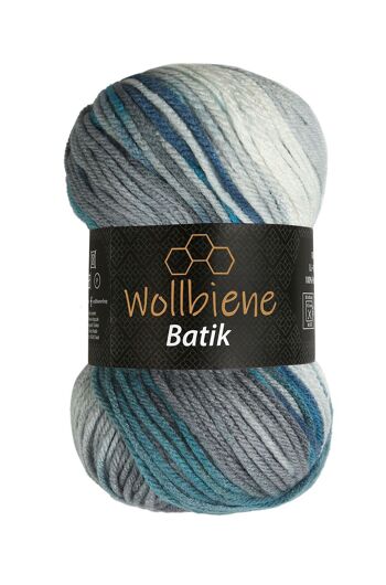 Wollbee batik dégradé laine à tricoter laine au crochet 100g 30