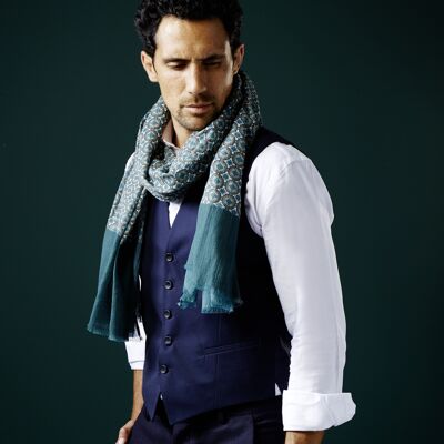 WADI RUM men's scarf scarf - organic cotton