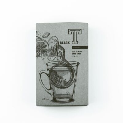 Zwarte thee - Old school earl grey | 18 T-bags
