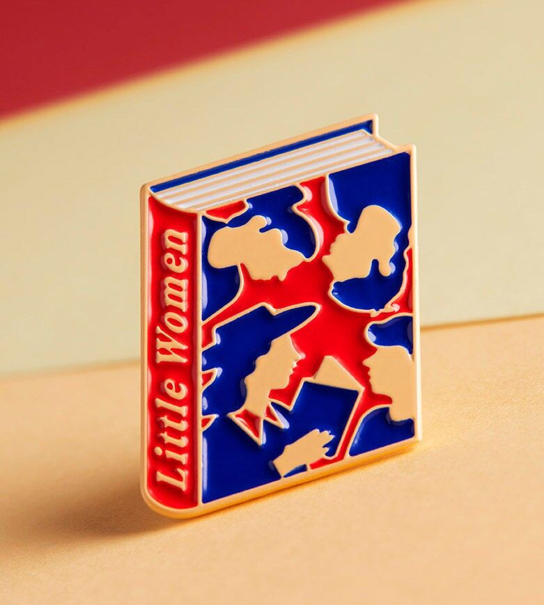 Épingle de livre Les Filles du Docteur March de Louisa May Alcott