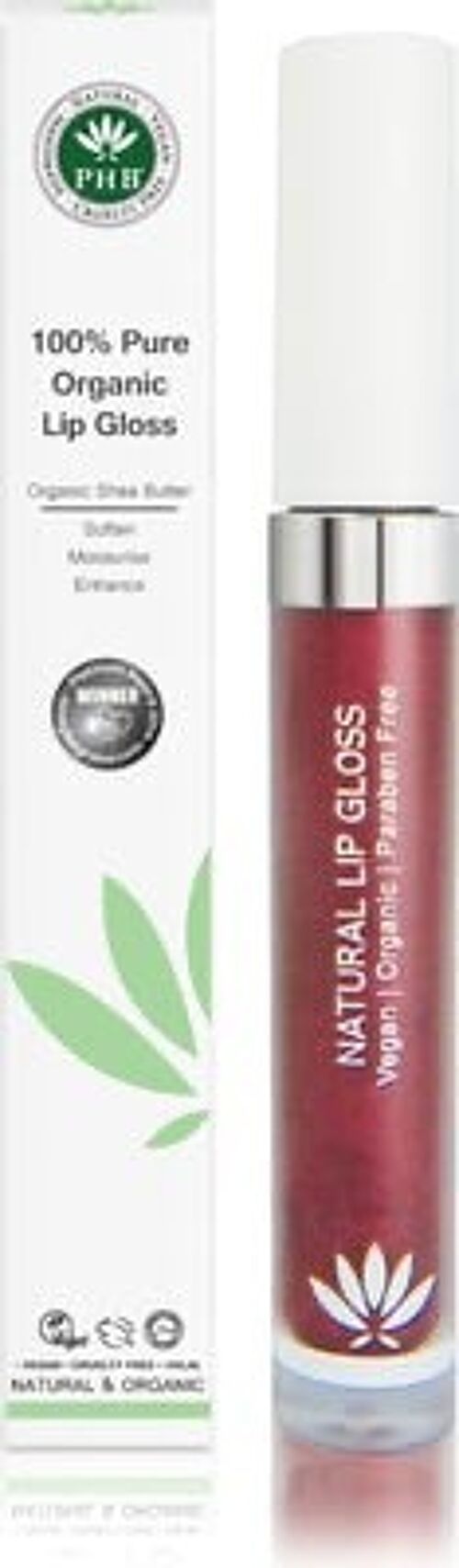 Pure Organic Lip Gloss plum