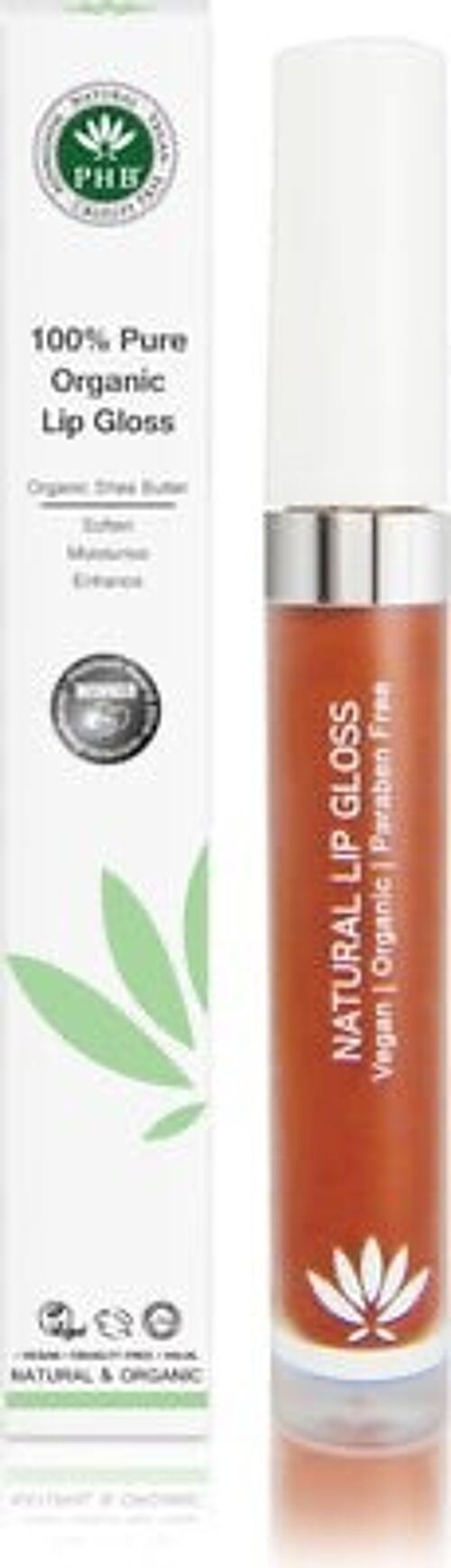 Pure Organic Lip Gloss Sienna