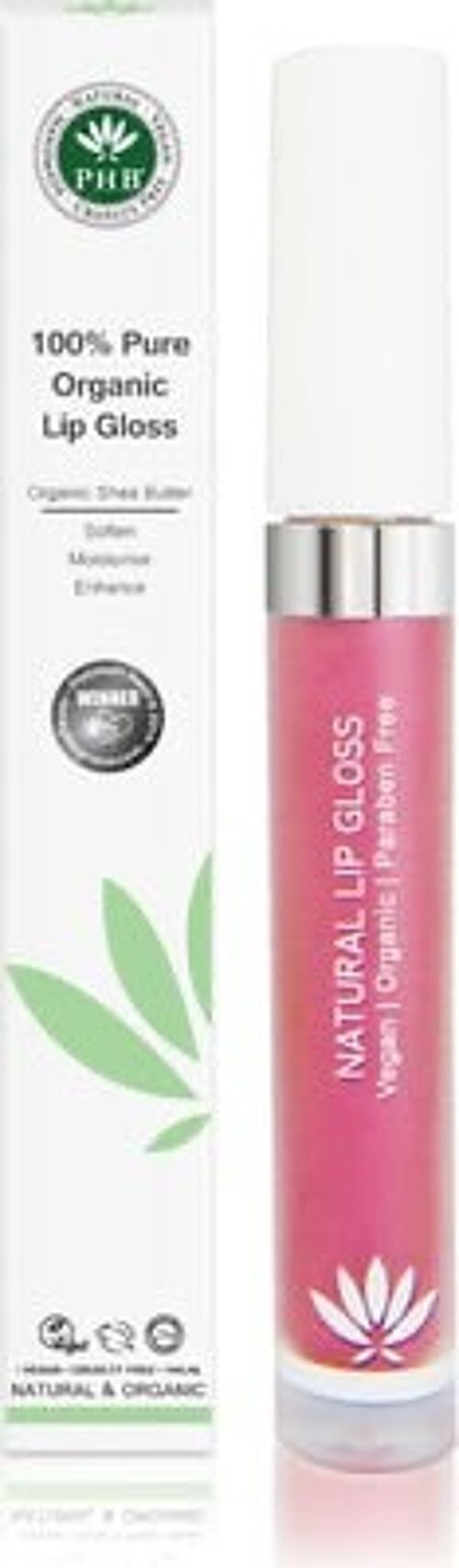 Pure Organic Lip Gloss Raspberry