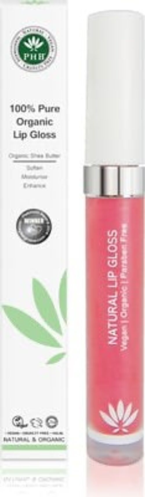 Pure Organic Lip Gloss Camellia