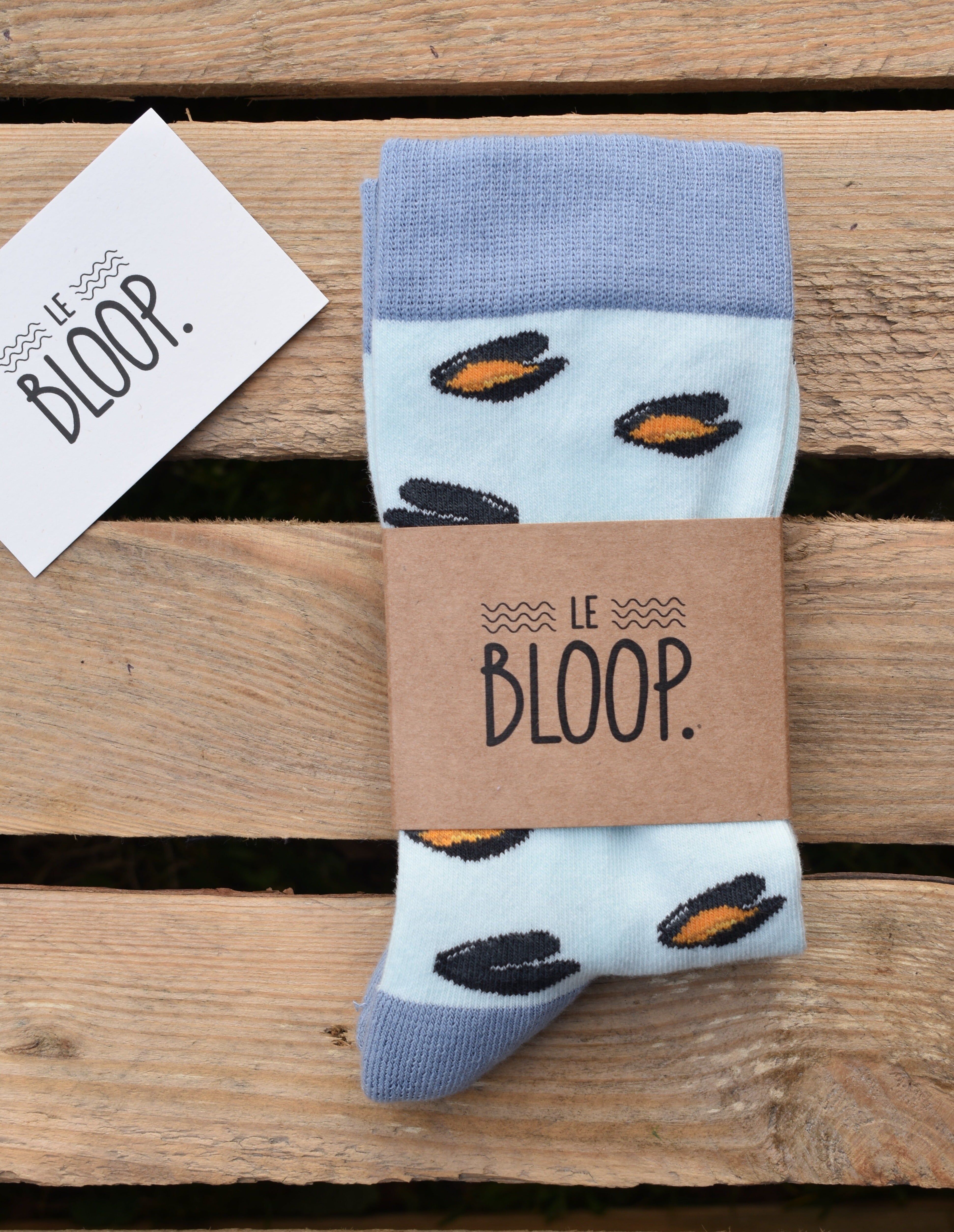 Mussel Pattern Socks