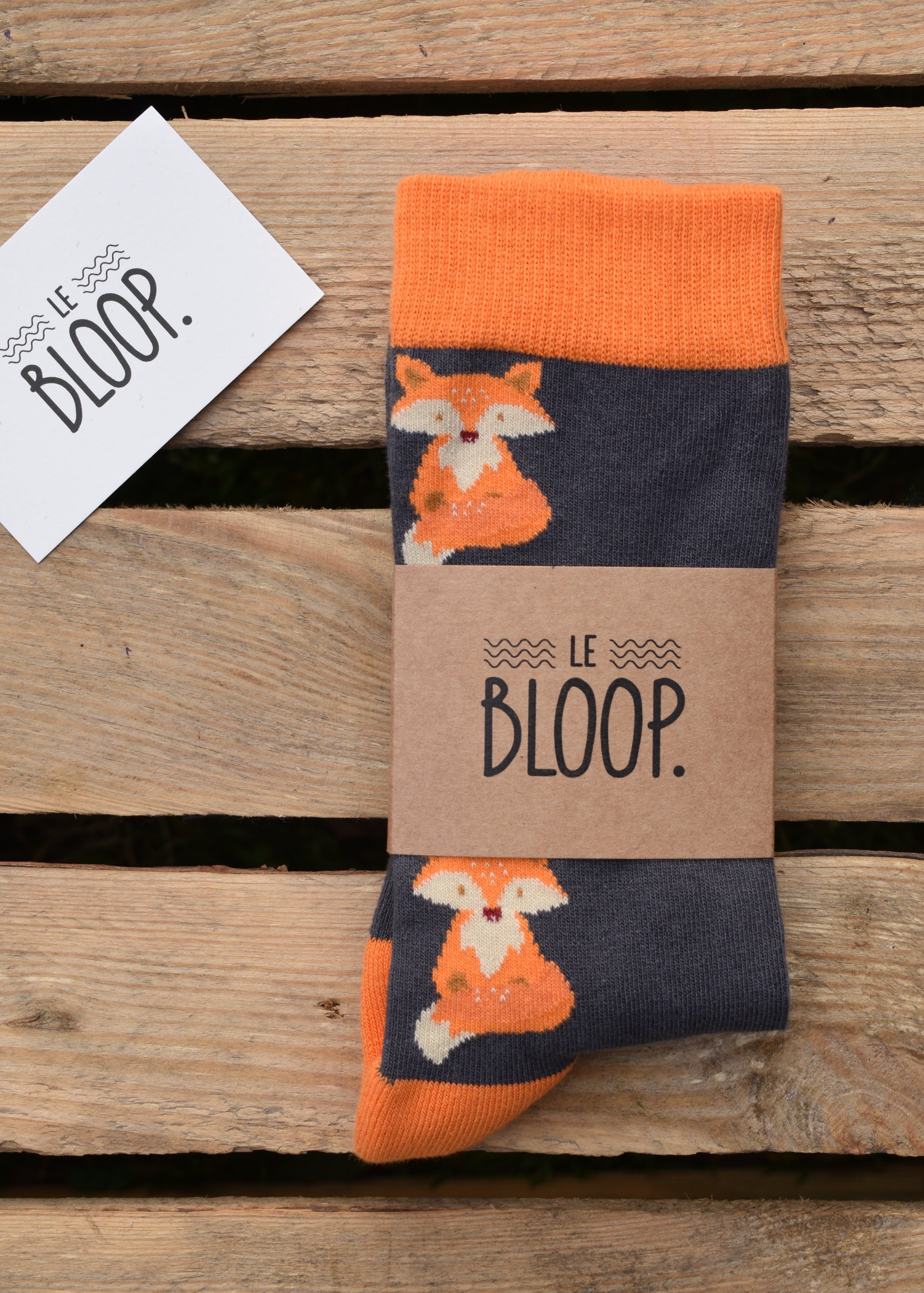 Fox Patterned Socks