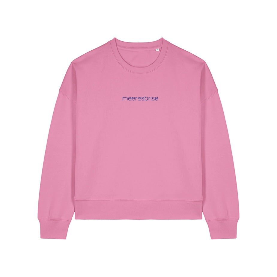 Oversize Damen Sweatshirt sea salt sun