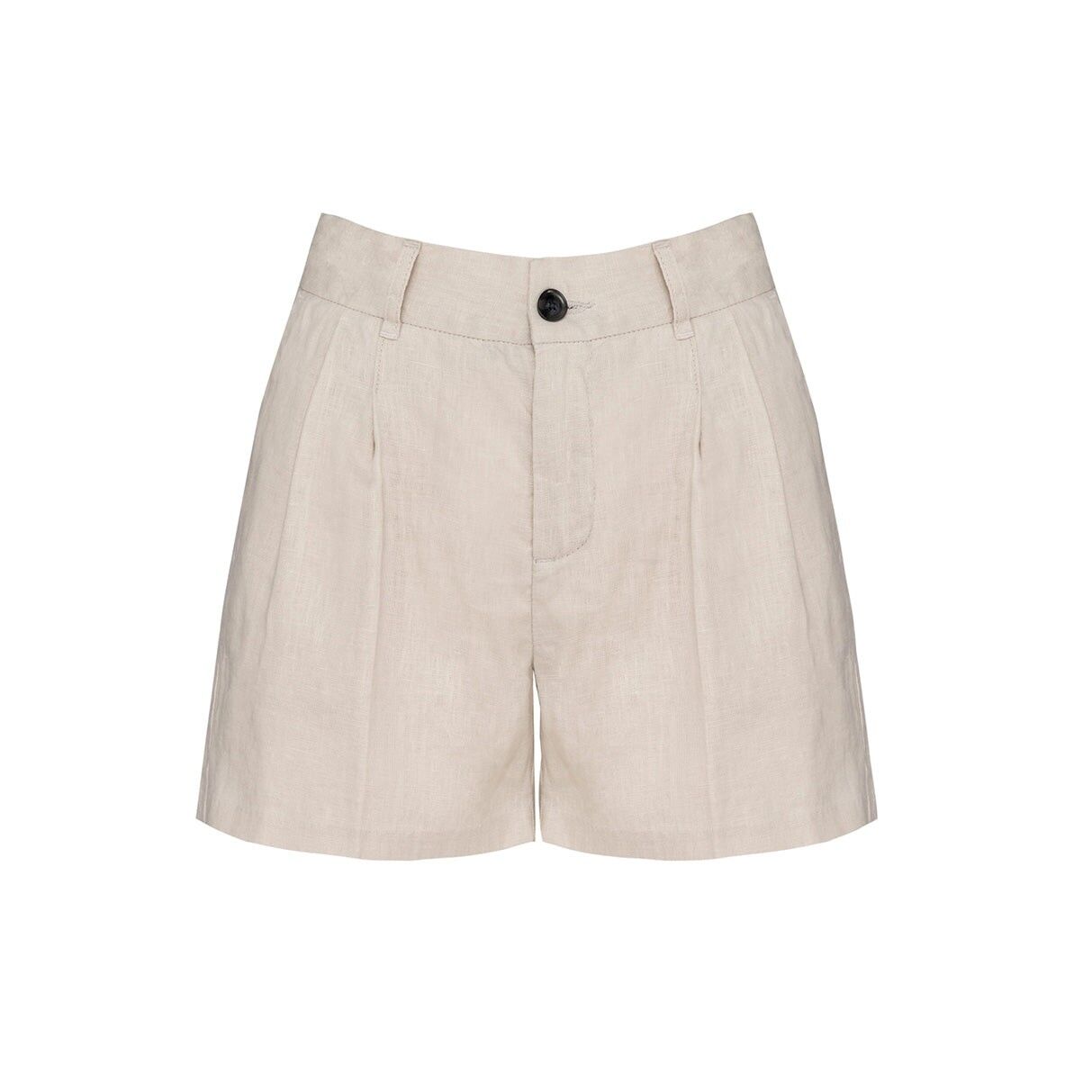 Damen Shorts aus Leinen