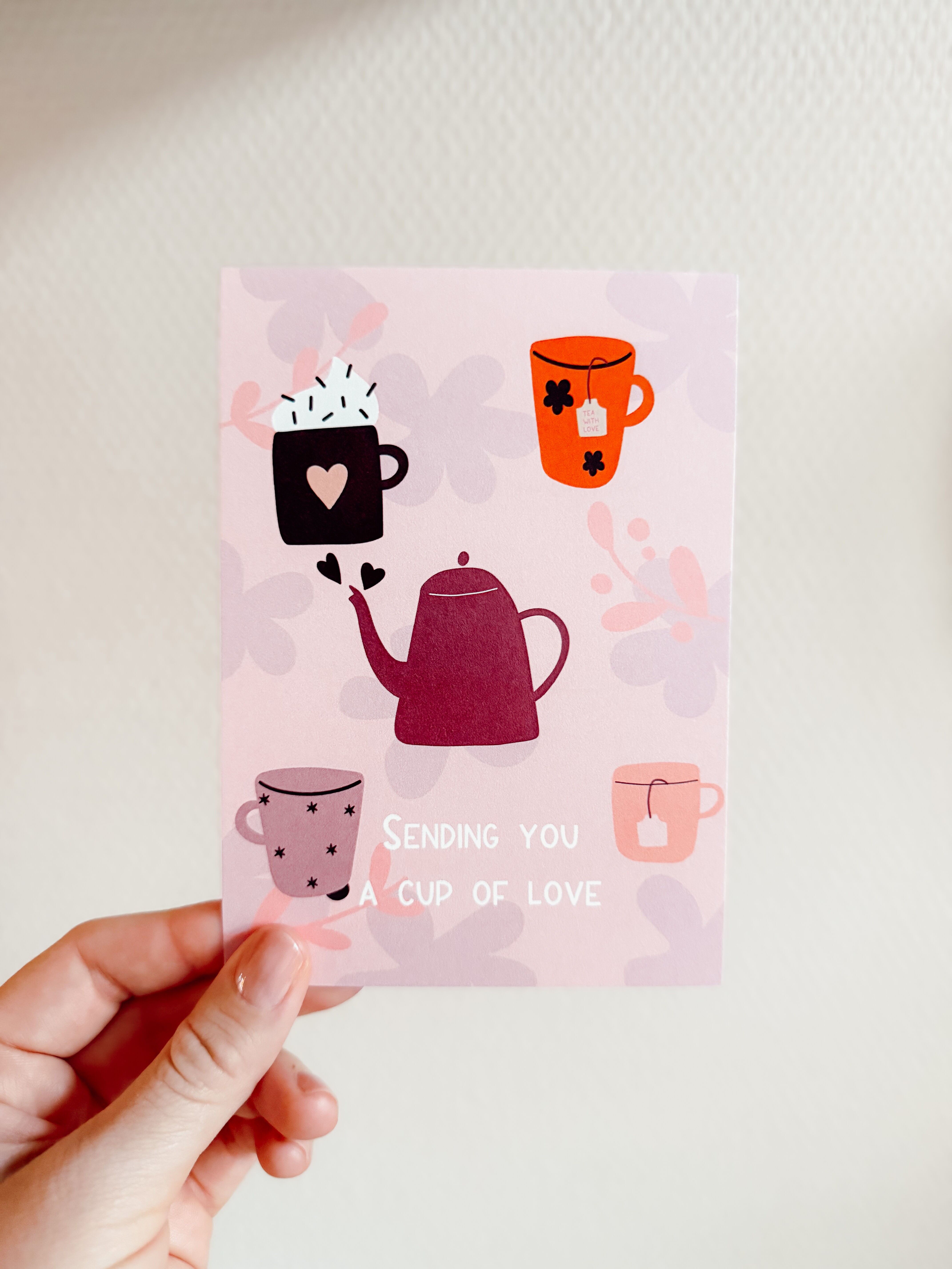 Greetingcard Cup of love Q3.2025