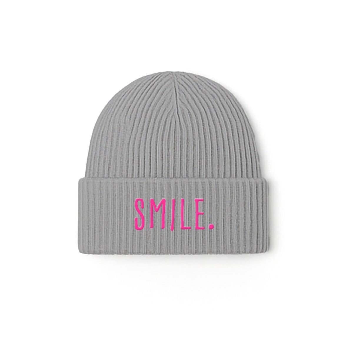 meeresbrise Organic Oversized Beanie SMILE