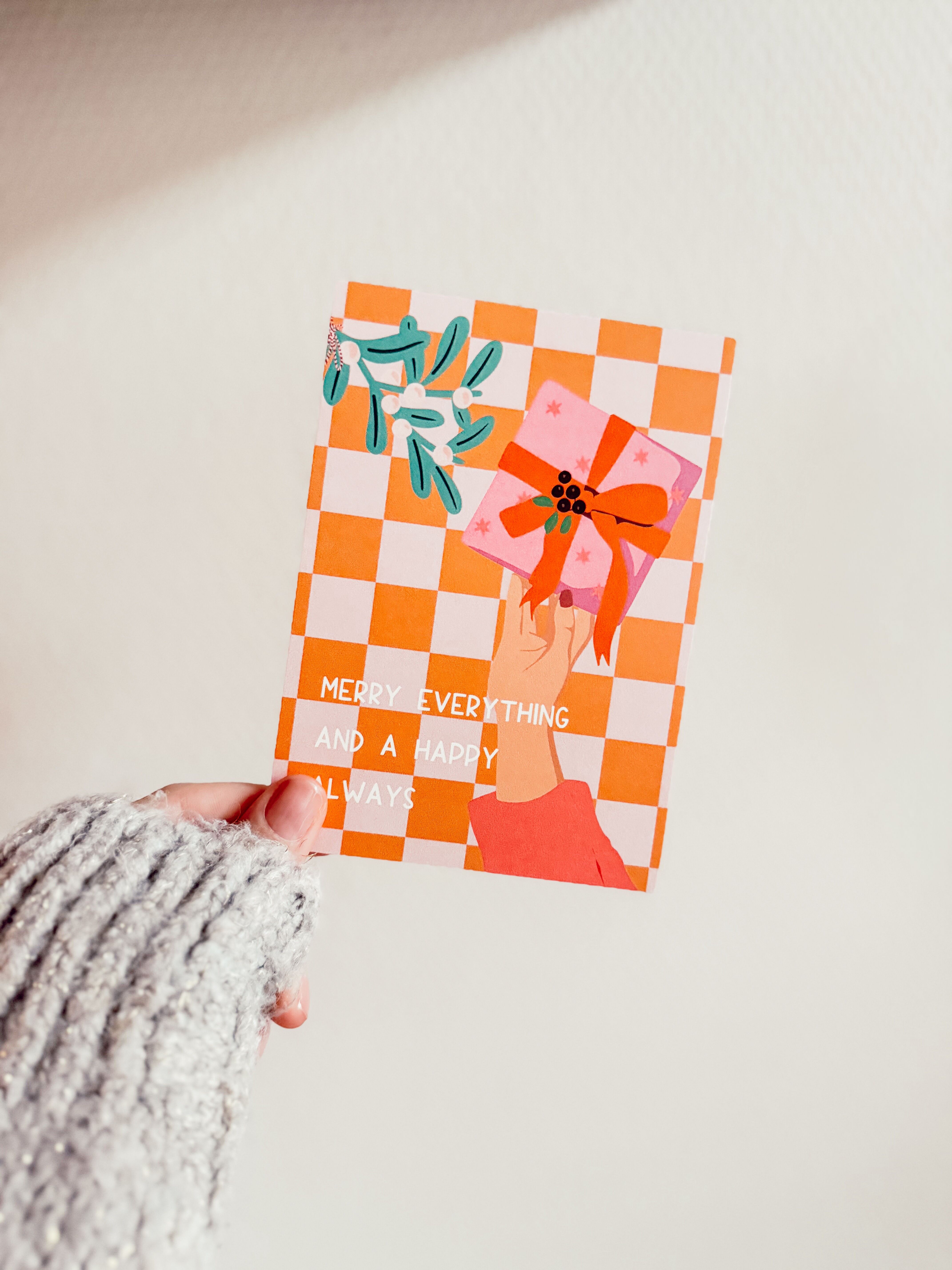 Tarjeta de Navidad Feliz Todo Q3.2025