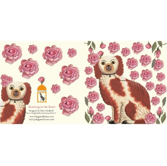 Carta Roaming in the Roses con busta riciclata