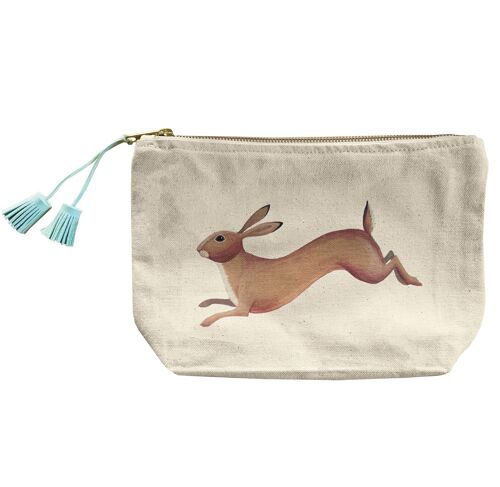 Hurrying Hare wash bag